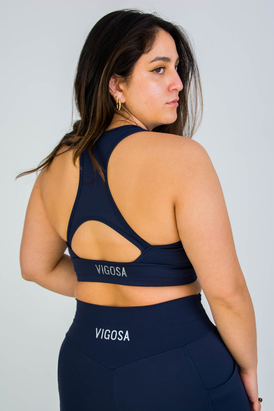 Eco Power Bra – Navy