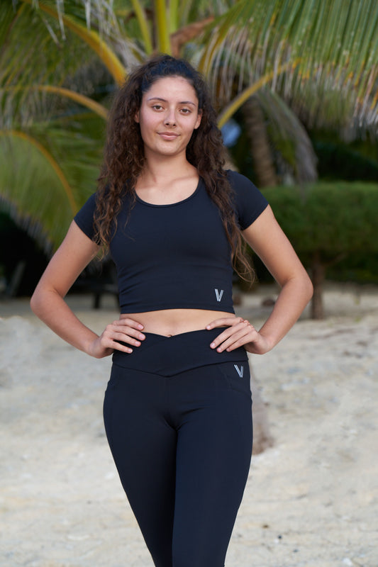 Black Activewear Bra | Eco Collection - VIGOSA