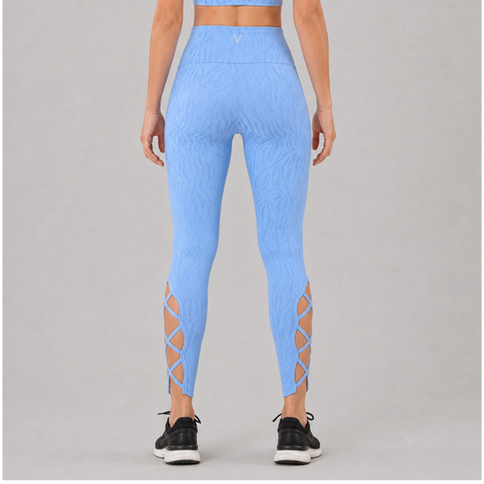 Zava Shine Tiger Tights – Sky Blue – alternate view 4