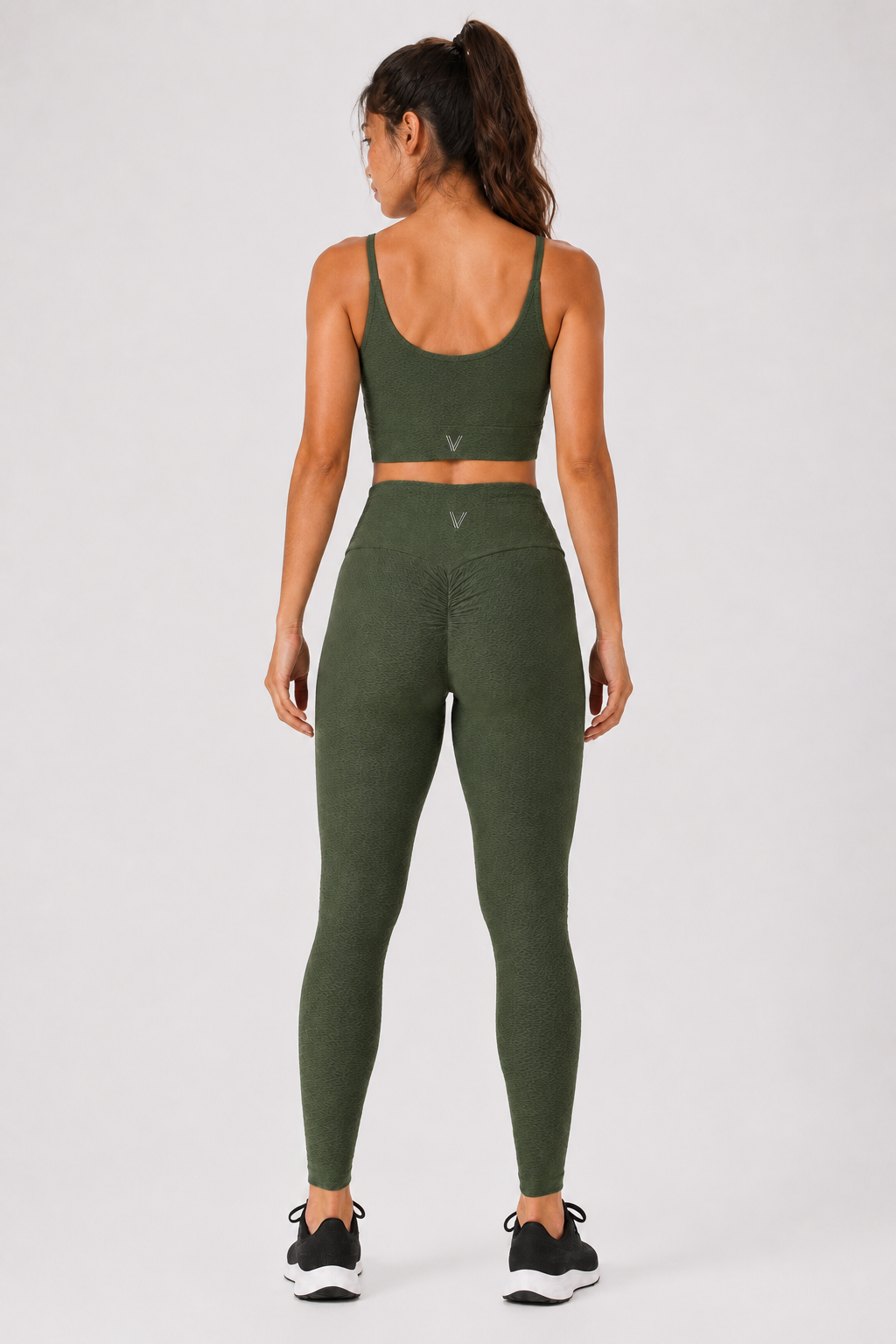 Crash Cross Tights – Olive – alternate view 4