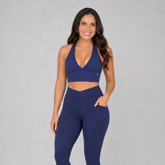 Eco Power Bra – Navy
