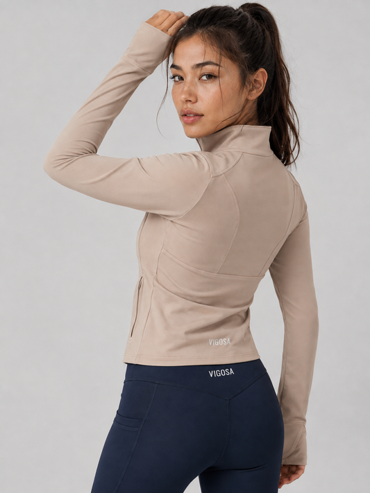 Eco Jacket – Sand – alternate view 3
