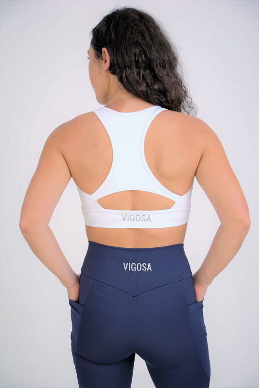 Eco Power Bra – White