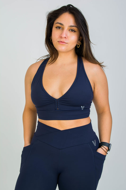Eco Power Bra – Navy